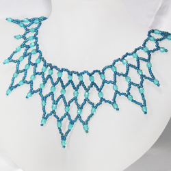 Necklace - Waterfall Shirley - Necklace - Laiton bronze